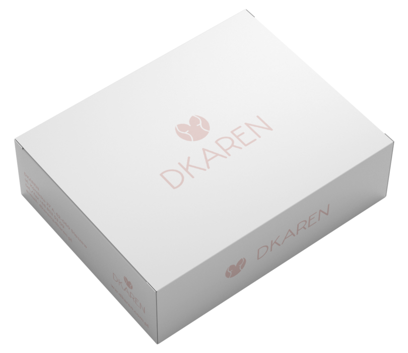 rebranding pudełko Dkaren
